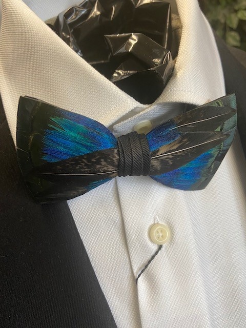Brackish Ties Brackish Feather Bowties