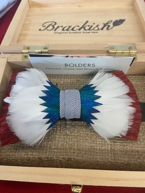 Brackish Ties Brackish Feather Bowties