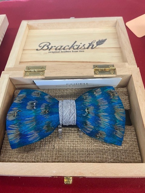 Brackish Ties Brackish Feather Bowties