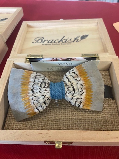 Brackish Ties Brackish Feather Bowties