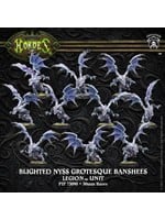 Hordes: Legion of Everblight Blighted Nyss Grotesques Unit (White Metal)