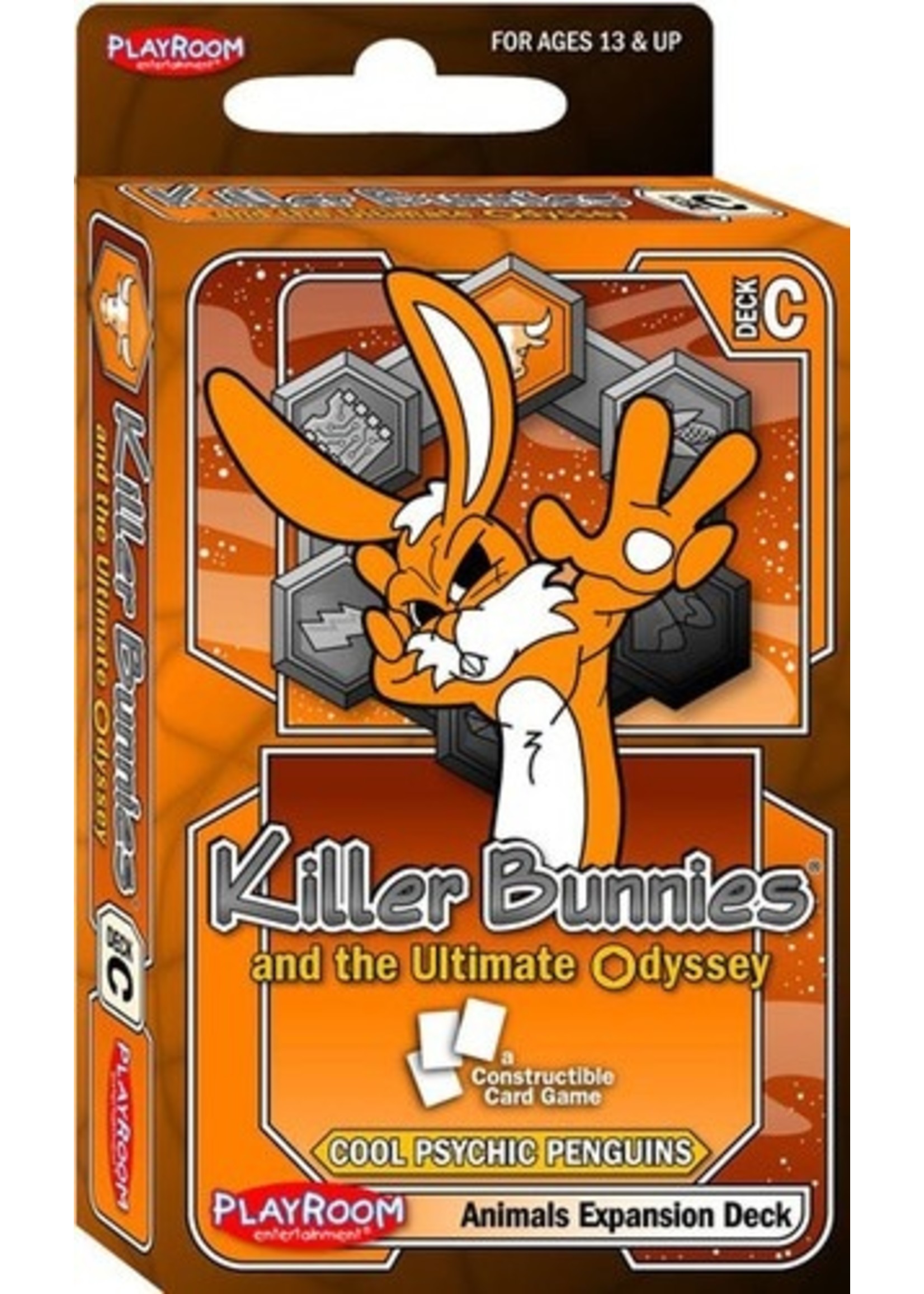 Killer Bunnies and the Ultimate Odyssey: Cool Psychic Penguin Animals Expansion Deck (C)