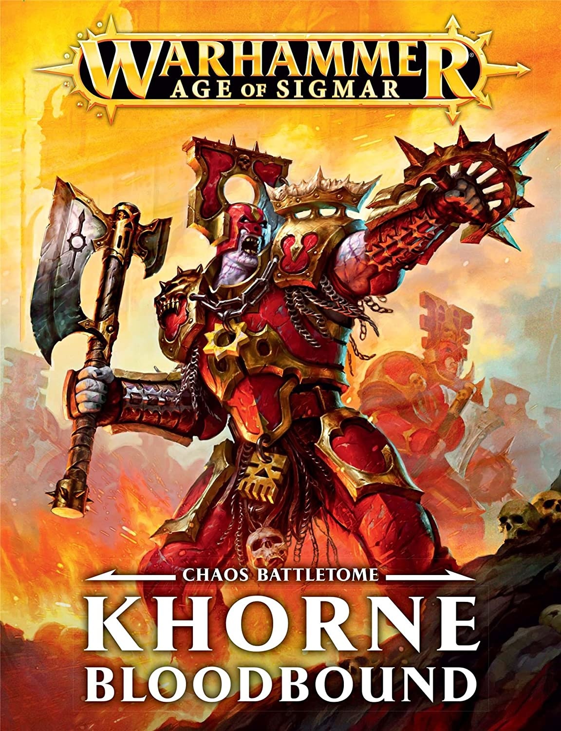 Warhammer Age of Sigmar: Chaos Battletome - Khorne Bloodbound (Hardcover)