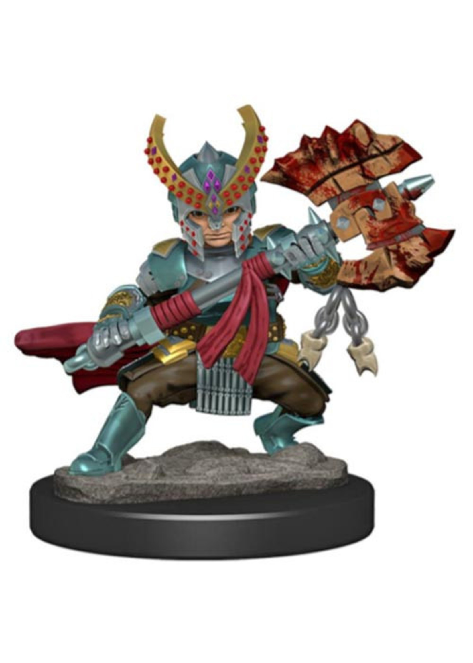 Dungeons & Dragons Fantasy Miniatures: Icons of the Realms Premium Figures W5 Halfling Fighter Female