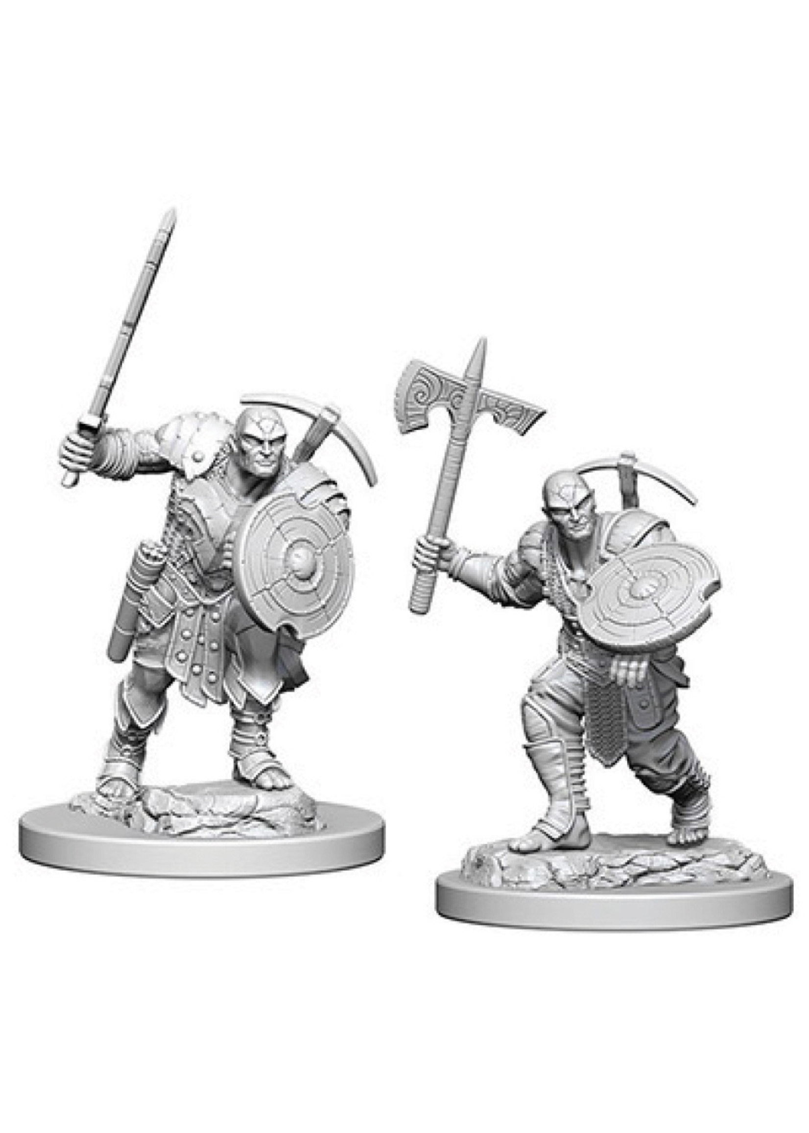 Dungeons & Dragons Nolzur`s Marvelous Unpainted Miniatures: W4 Earth Genasi Male Fighter