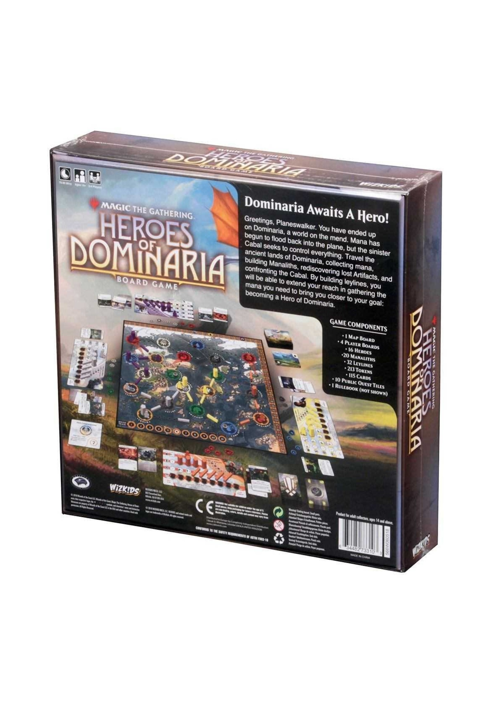 Magic The Gathering: Heroes of Dominaria Board Game Standard Edition