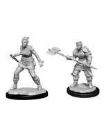Dungeons & Dragons Nolzur`s Marvelous Unpainted Miniatures: W13 Orc Barbarian Female
