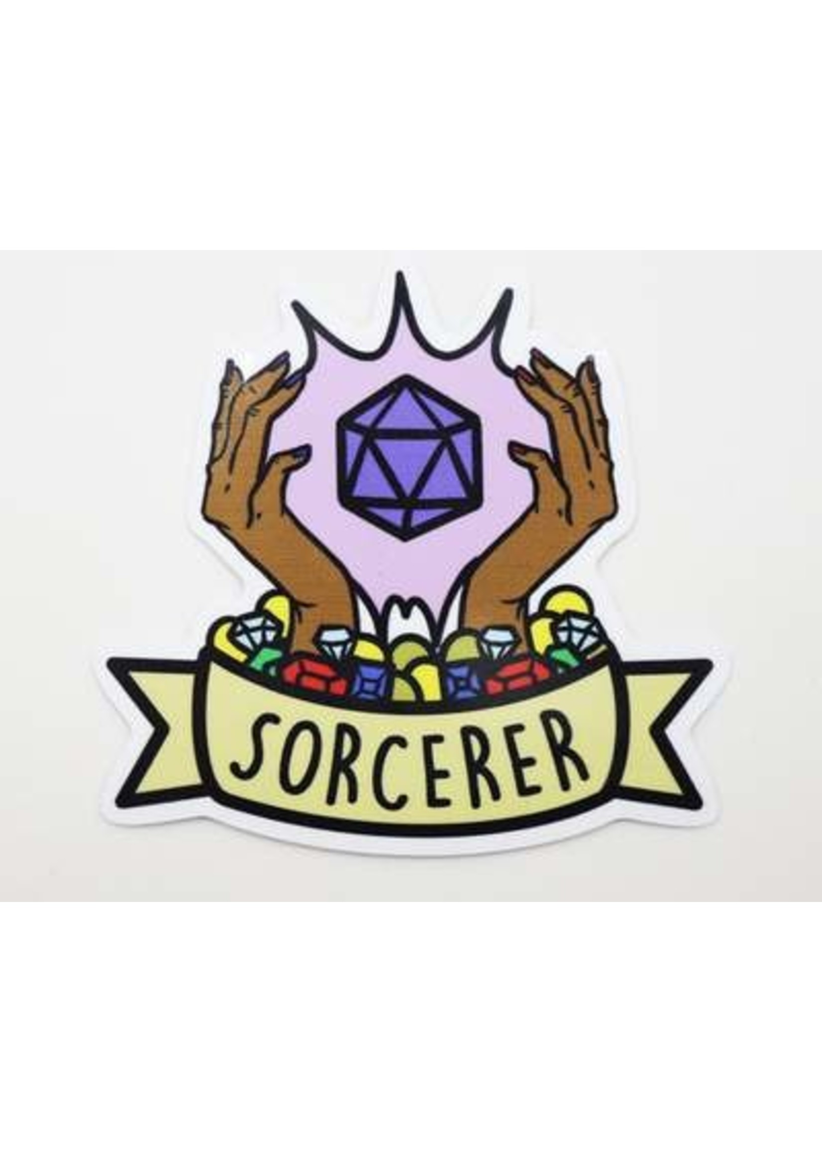 Banner Class Sticker: Sorcerer