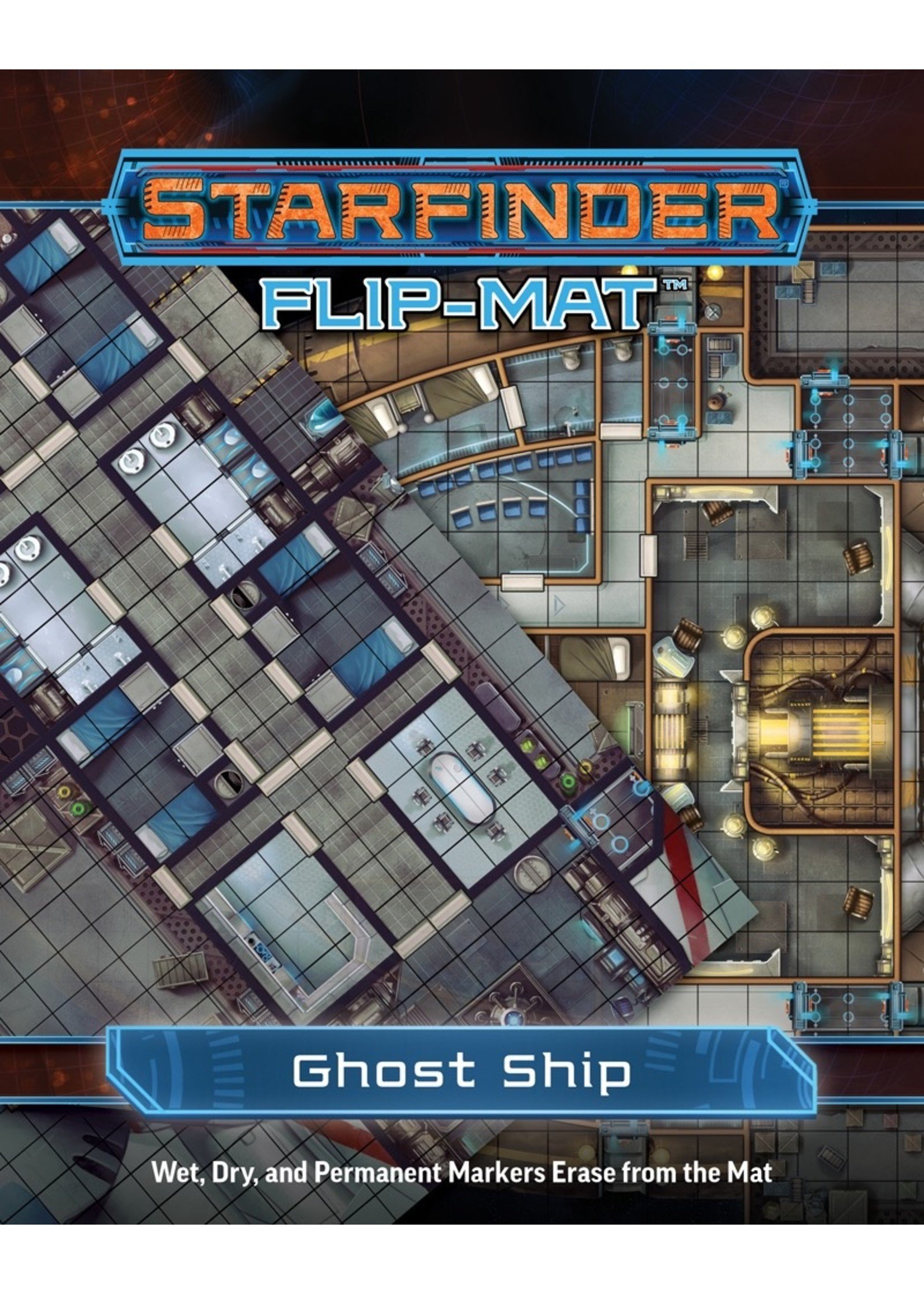 Starfinder RPG: Flip-Mat - Starship - Ghost Ship