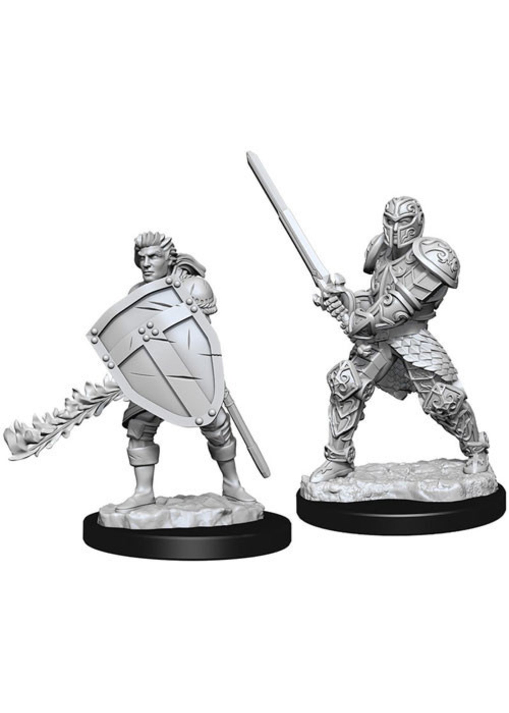 Dungeons & Dragons: Nolzur's Marvelous Unpainted Miniatures - W08 Male Human Fighter