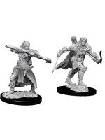 Pathfinder Deep Cuts Unpainted Miniatures: W07 Male Half-Elf Ranger