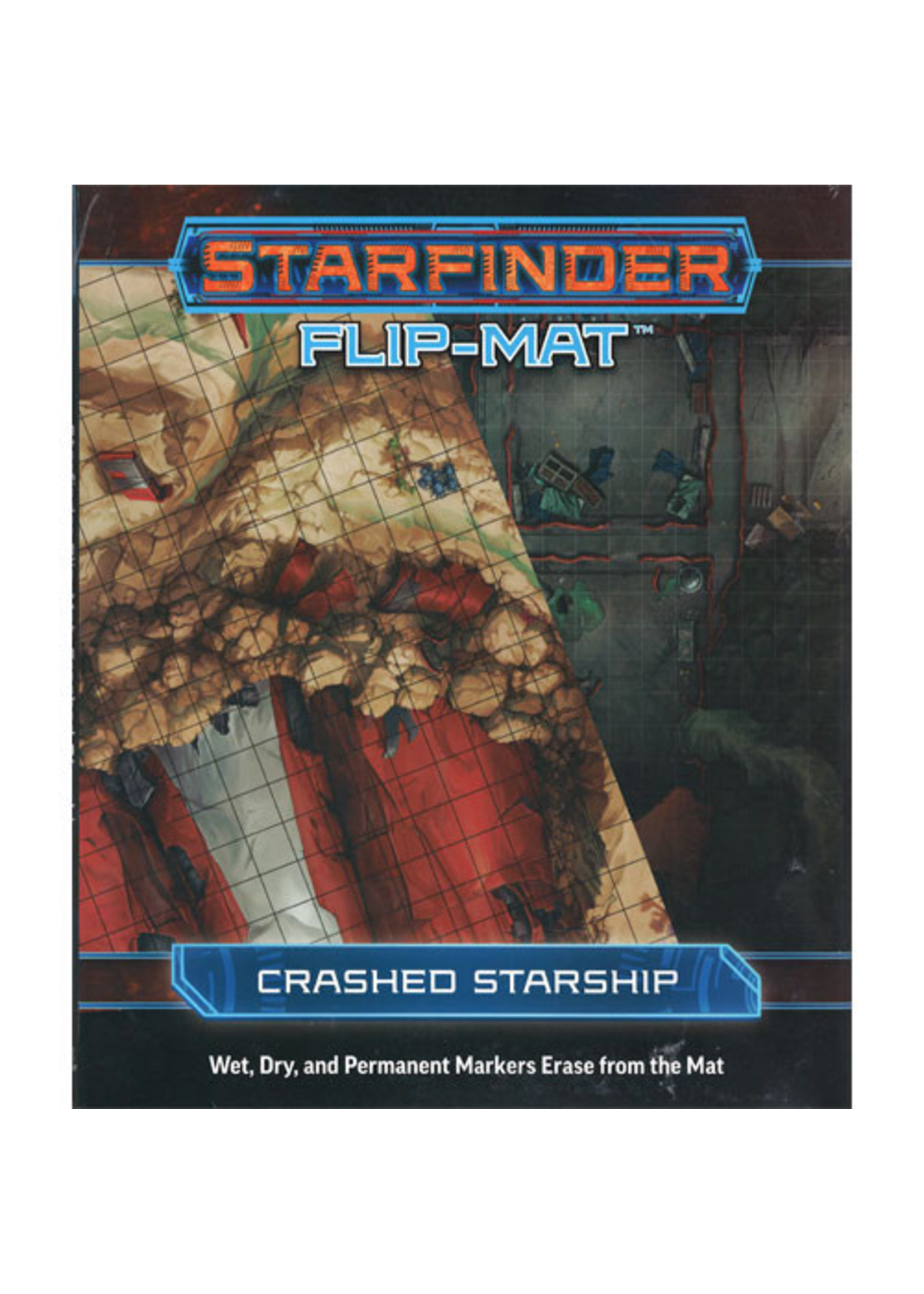 Starfinder RPG: Flip-Mat - Crashed Starship