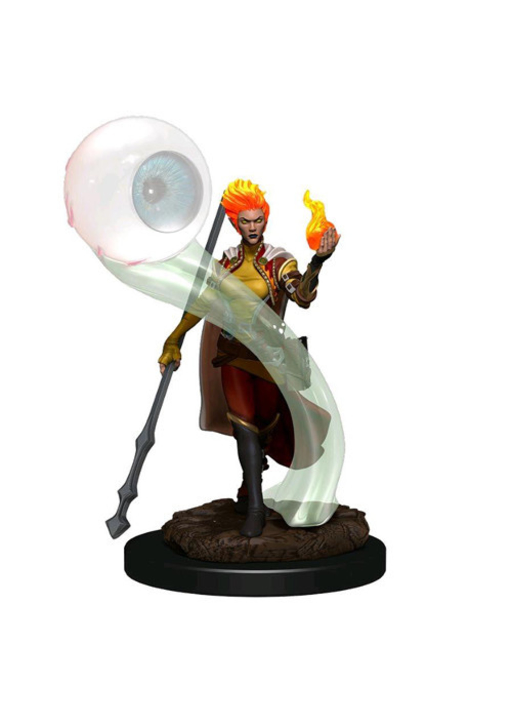 Dungeons & Dragons Fantasy Miniatures: Icons of the Realms Premium Figures W6 Fire Genasi Wizard Female