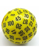 100 Sided Die - Yellow D100
