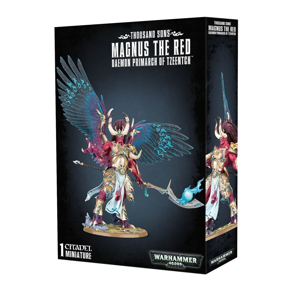 Warhammer 40K: Chaos Space Marine Thousand Sons Magnus The Red - Queen's  Gambit Games