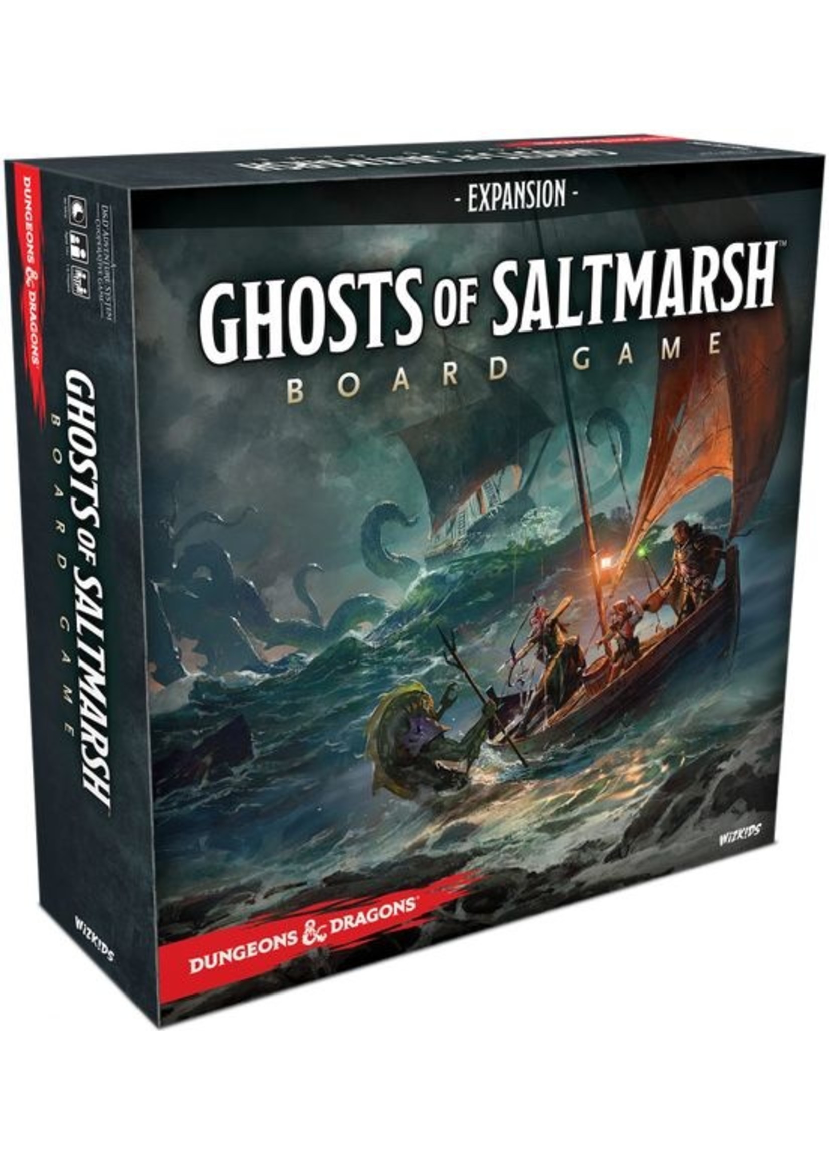 Dungeons & Dragons: Ghosts of Saltmarsh Adventure System Board Game Expansion (Standard Edition)