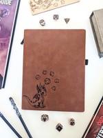 Baby Dice Dragon Journal (Vegan Leather)