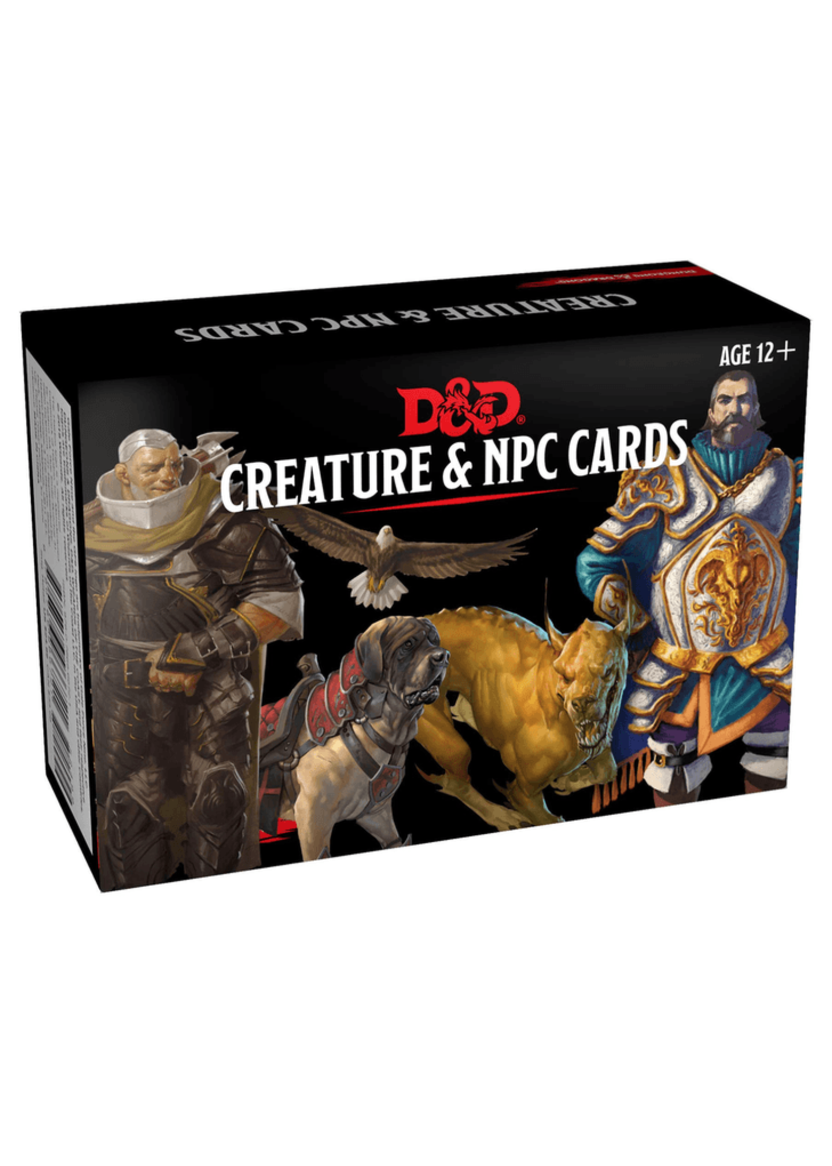 Dungeons and Dragons RPG: Creatures & NPC Cards (182 cards)