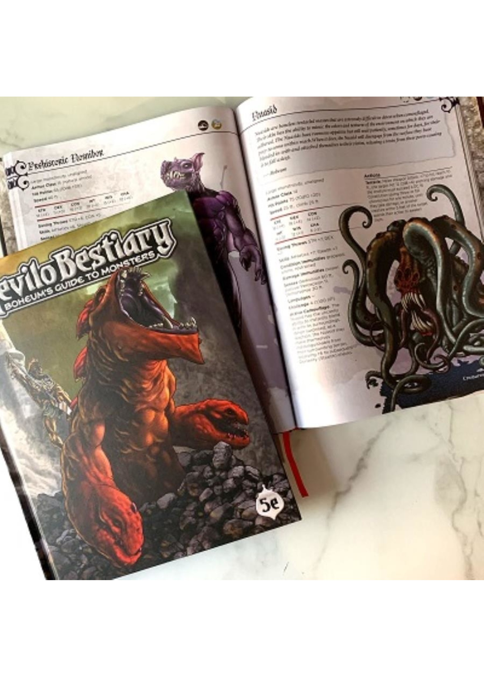 Revilo Bestiary: Boheum's Guide to Monsters