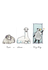 Knit Baah Purl Misbehaving Sheep Cards - Box of 10