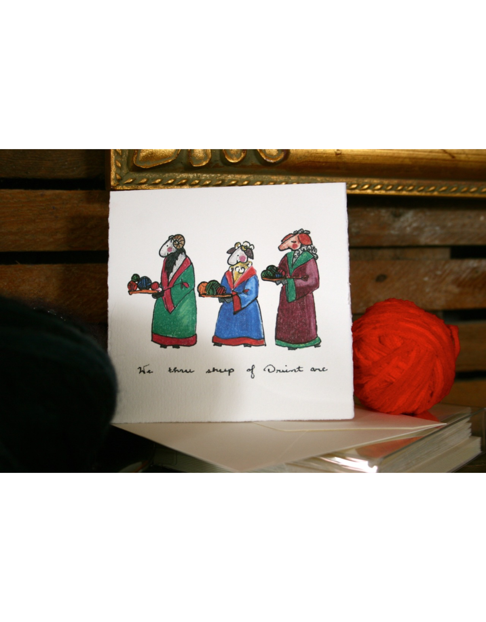 Knit Baah Purl Holiday Card Collection