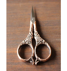 Never Not Knitting Botanical Garden Scissors in Antique Copper