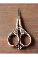 Never Not Knitting Botanical Garden Scissors in Antique Gold