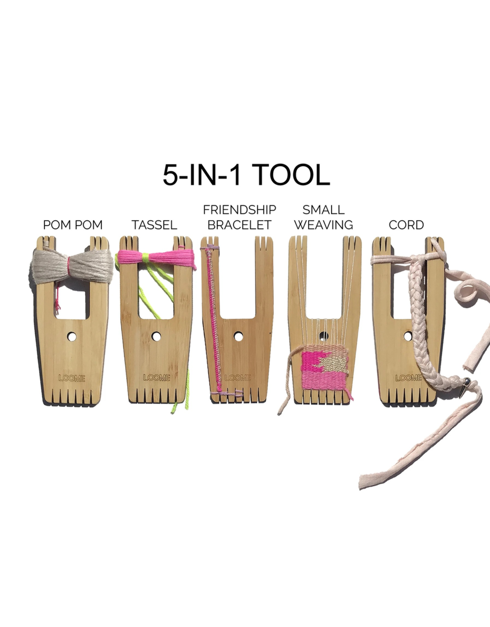 Loome The Loome 5-In-1 Tool: Big A Model (5” H)