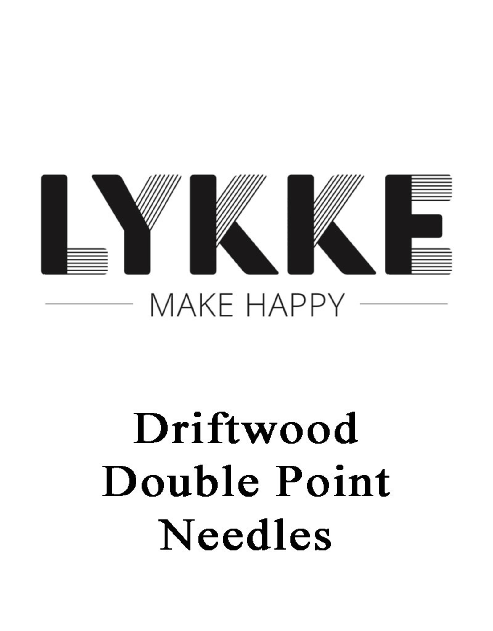 Lykke Lykke Driftwood Double Point Needles