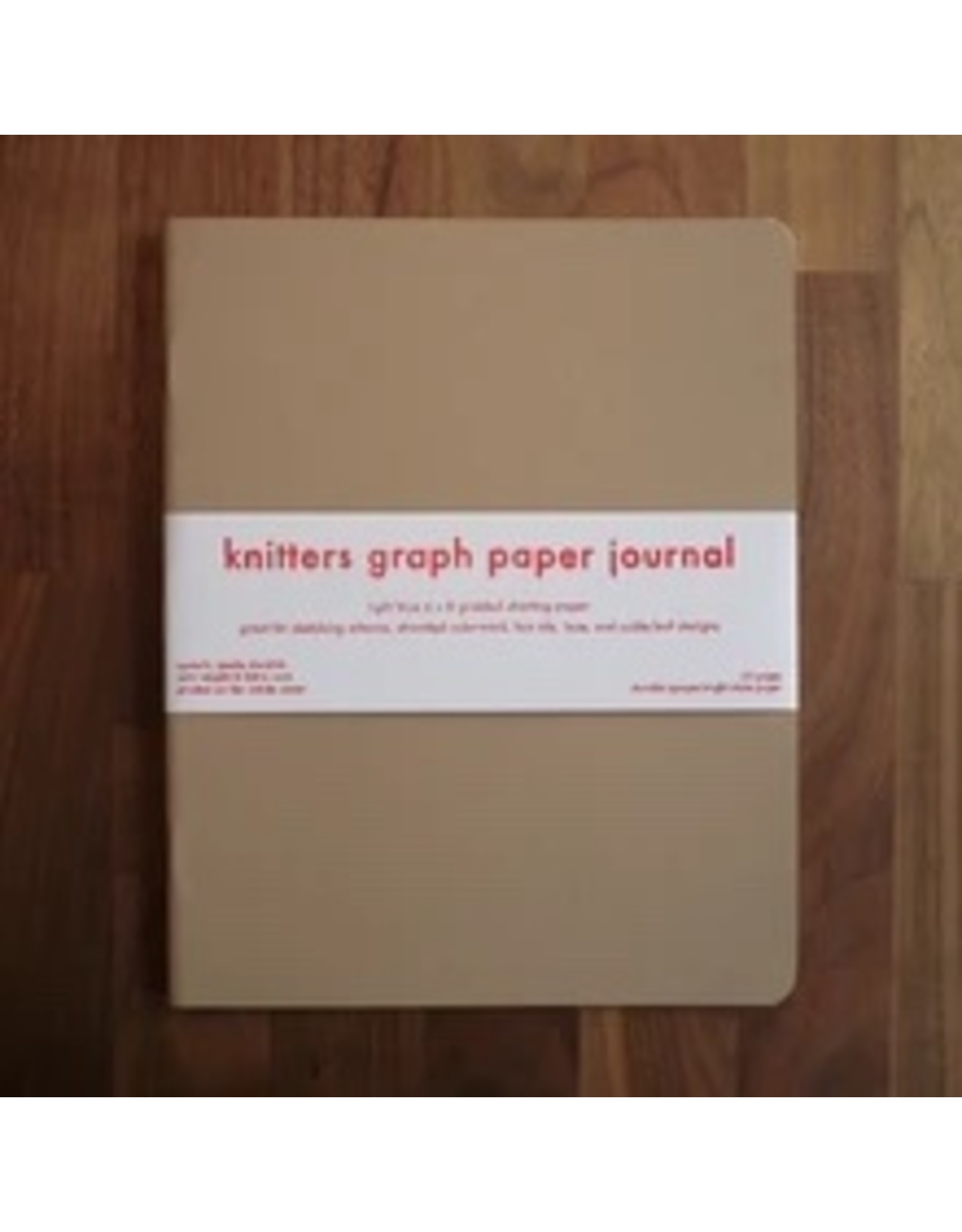 Knitters Graph Paper Journal