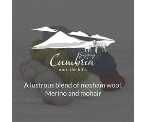 Cumbria Yarn, Merino Wool, Masham Wool and Mohair