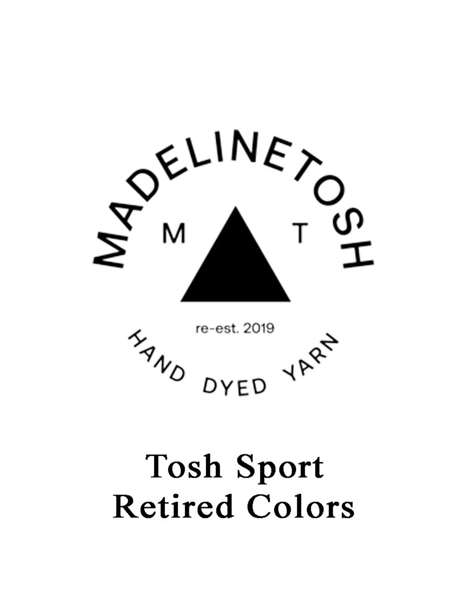 Madelinetosh **CLEARANCE** Madelinetosh Tosh Sport - Retired Colors