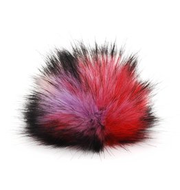 Dark Pink Fur Pom Pom Ball, For Used To Decorate Costumes at Rs 400/kg in  Ahmedabad