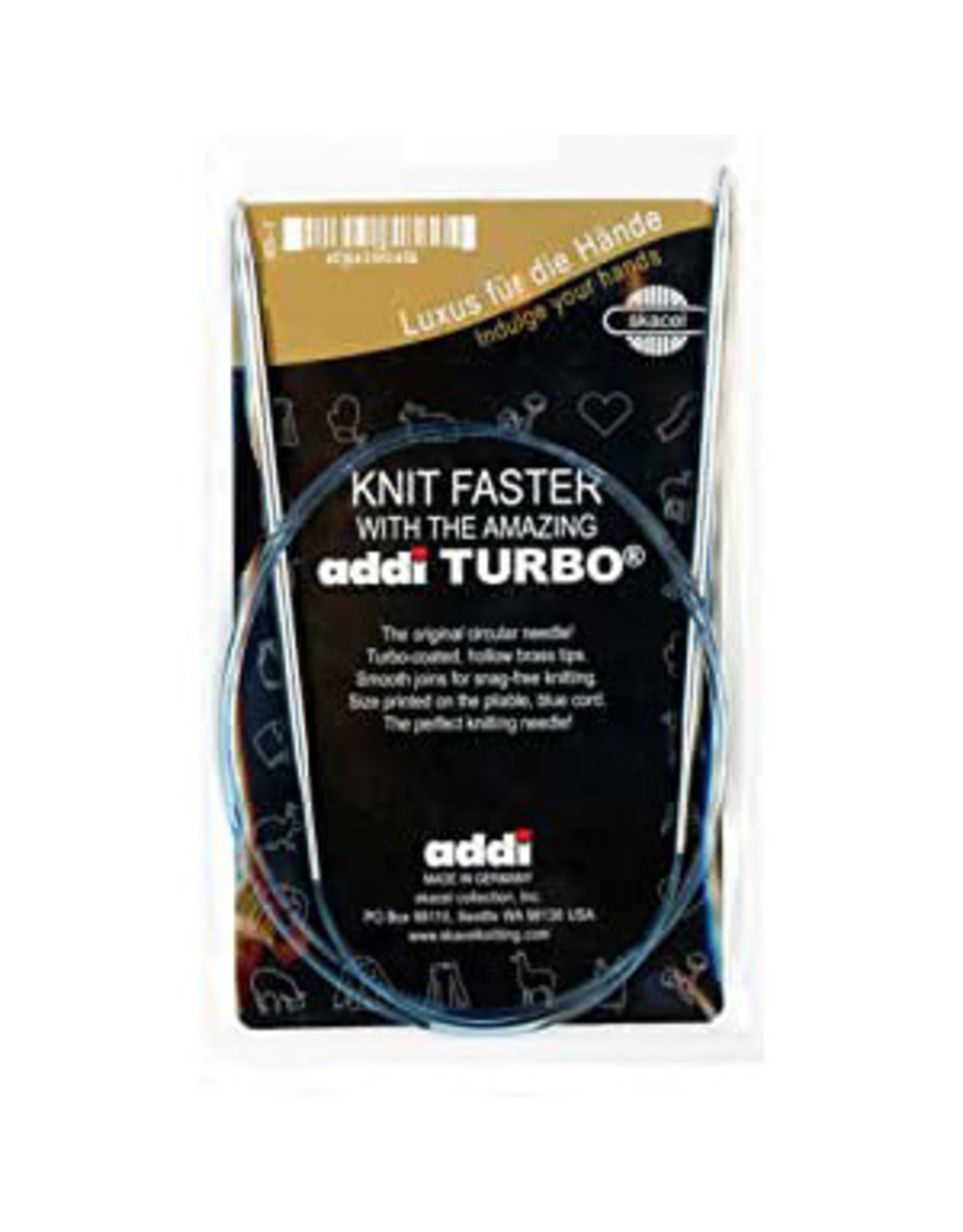 addi addi Turbo Circular Needle, 32- to 60-inch lengths