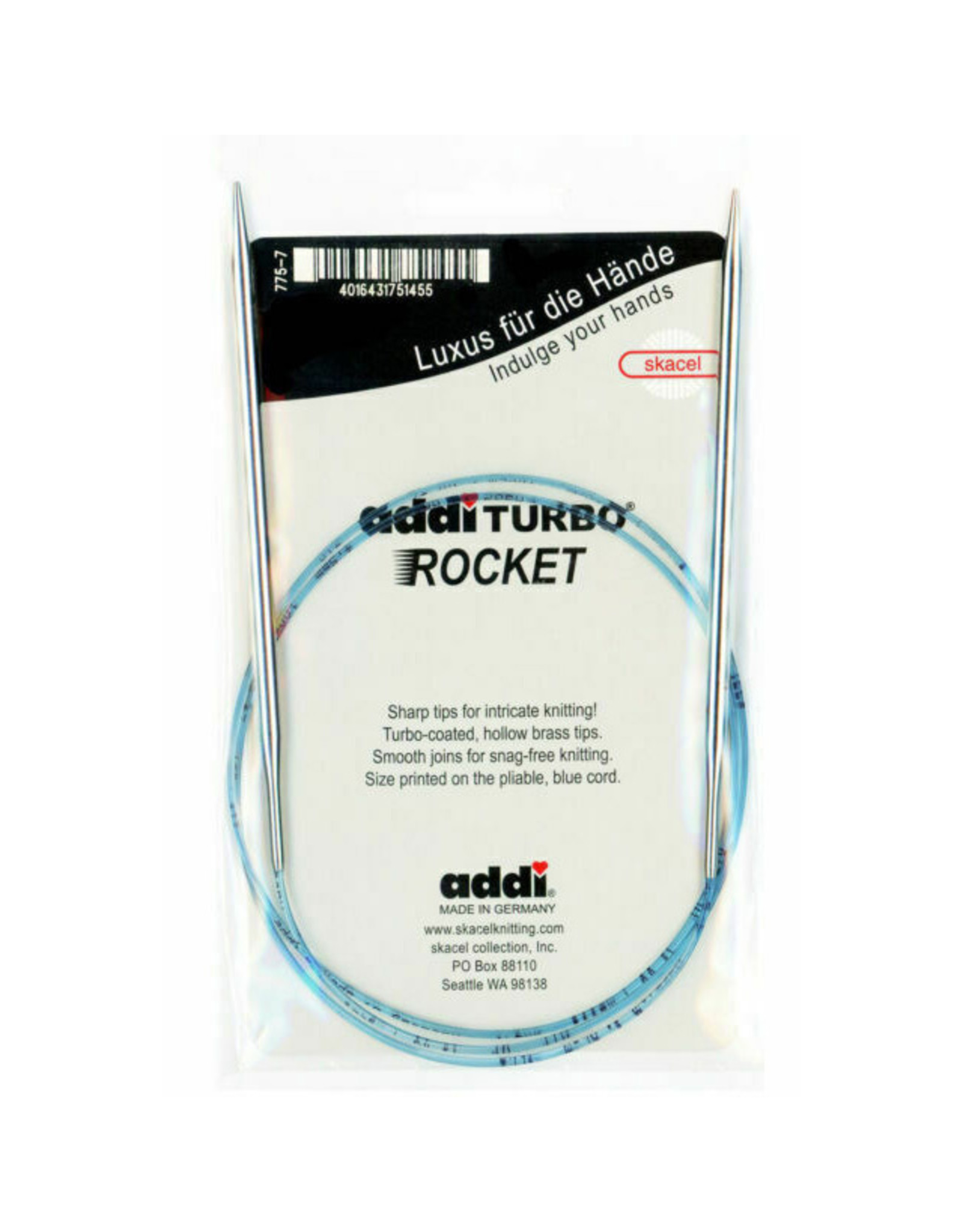 addi addi Rocket Circular Needles, 16- thru 32-inch lengths