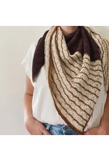 **CLEARANCE** Up All Night Shawl Kit - Glazed Pecan, Phantasm, Paper