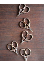 Never Not Knitting Mini Embroidery Scissors, Antique Copper