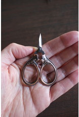 Never Not Knitting Mini Embroidery Scissors, Antique Copper