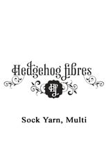 Hedgehog Fibres Hand Dyed Yarns Hedgehog Fibres Sock Yarn, Multi