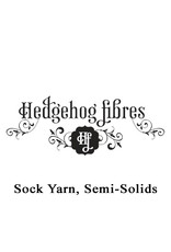 Hedgehog Fibres Hand Dyed Yarns Hedgehog Fibres Sock Yarn, Semi-Solids