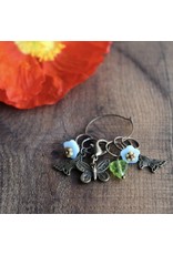 Never Not Knitting Garden Visitors Stitch Markers, Butterfly