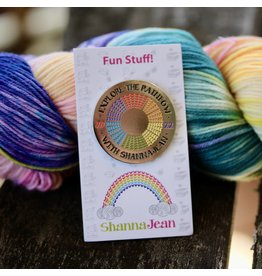Knitted Wit **CLEARANCE** Explore The Rainbow Enamel Pin