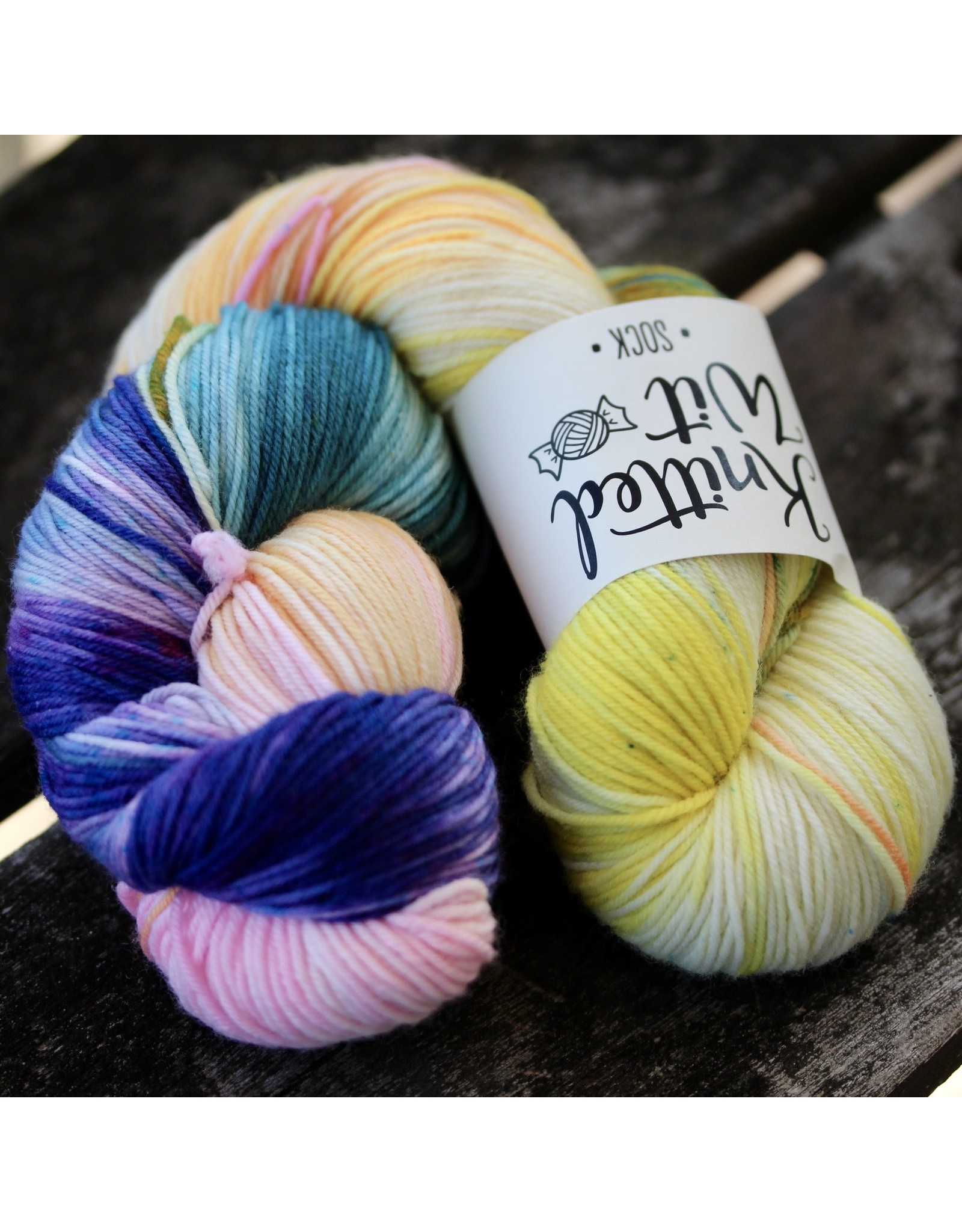 Knitted Wit **CLEARANCE** Explore The Rainbow - ShannaJean's Rainbow Sock