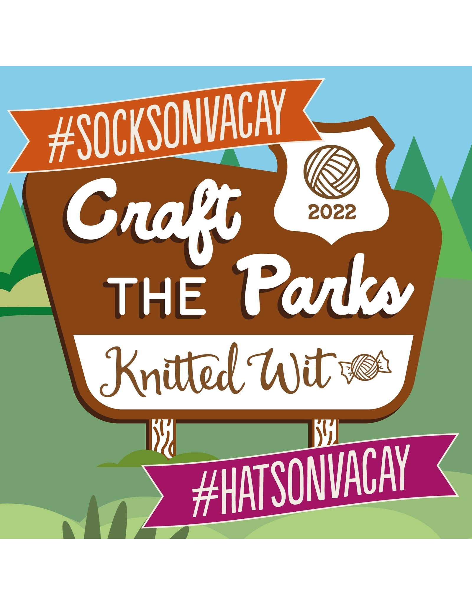 Knitted Wit **CLEARANCE** Knitted Wit Craft the Parks Vintage (2019-22)