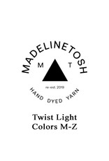 Madelinetosh Madelinetosh Twist Light Colors M-Z
