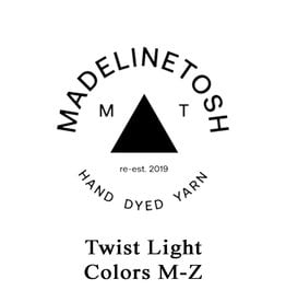 Madelinetosh Madelinetosh Twist Light Colors M-Z