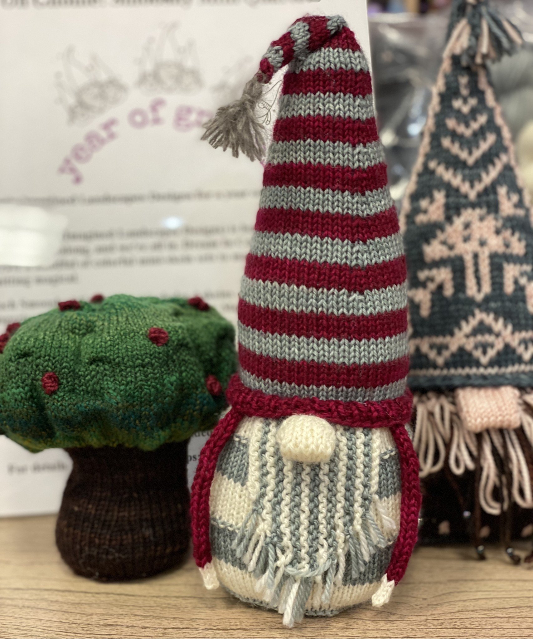 Mini Skein Kit for Snow Matter What Gnome MKAL - Hand Dyed Yarn, Fingering  Sock Weight 4 Ply Superwash Merino Wool, Sock Yarn Set