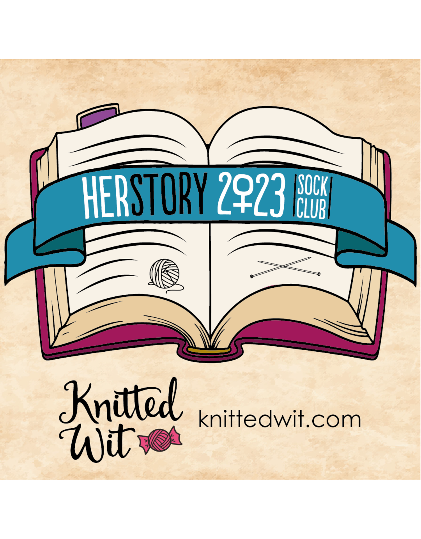 Knitted Wit **CLEARANCE** Knitted Wit HerStory Club 2023