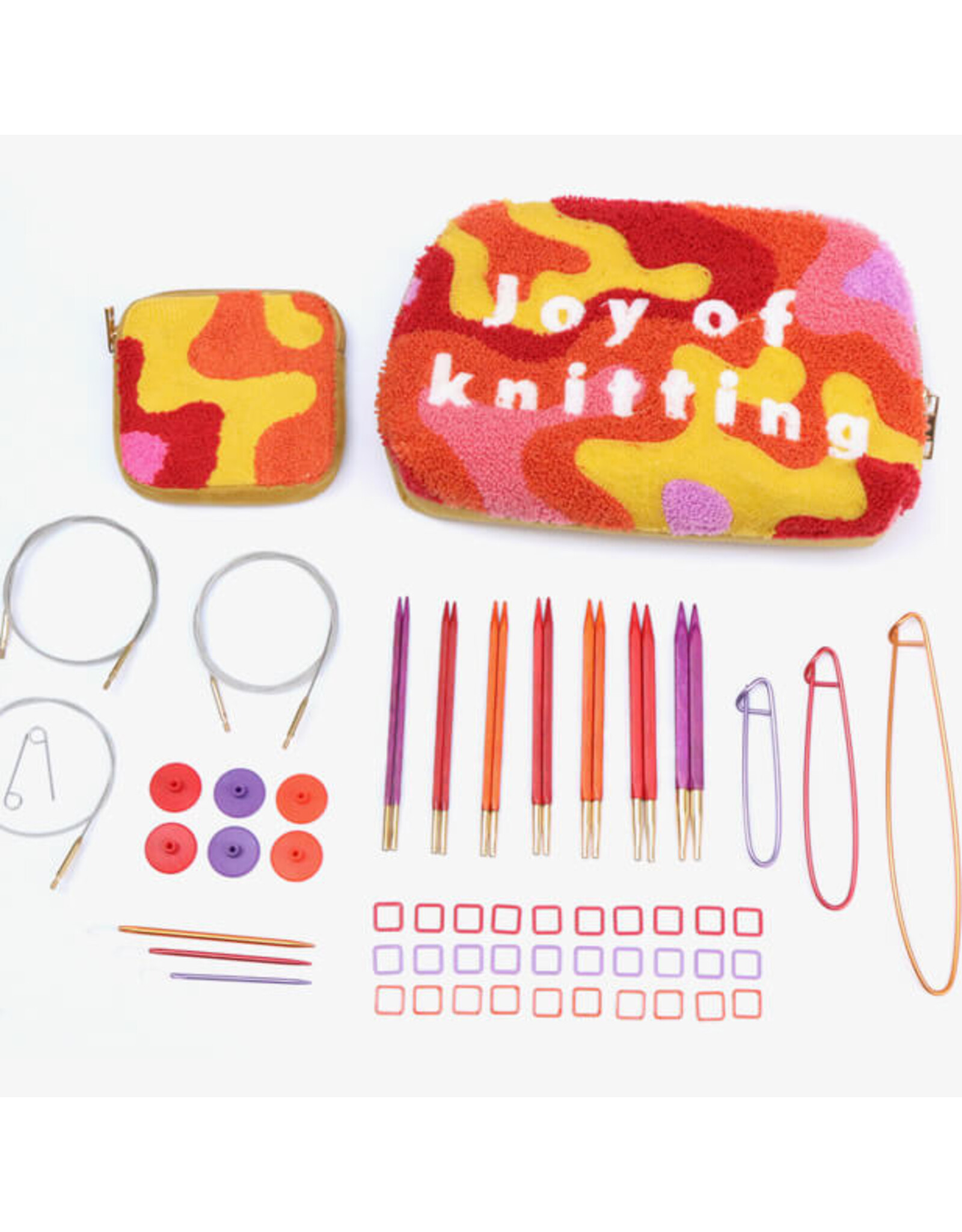Set with Hand-sewing needlesand needle grippers