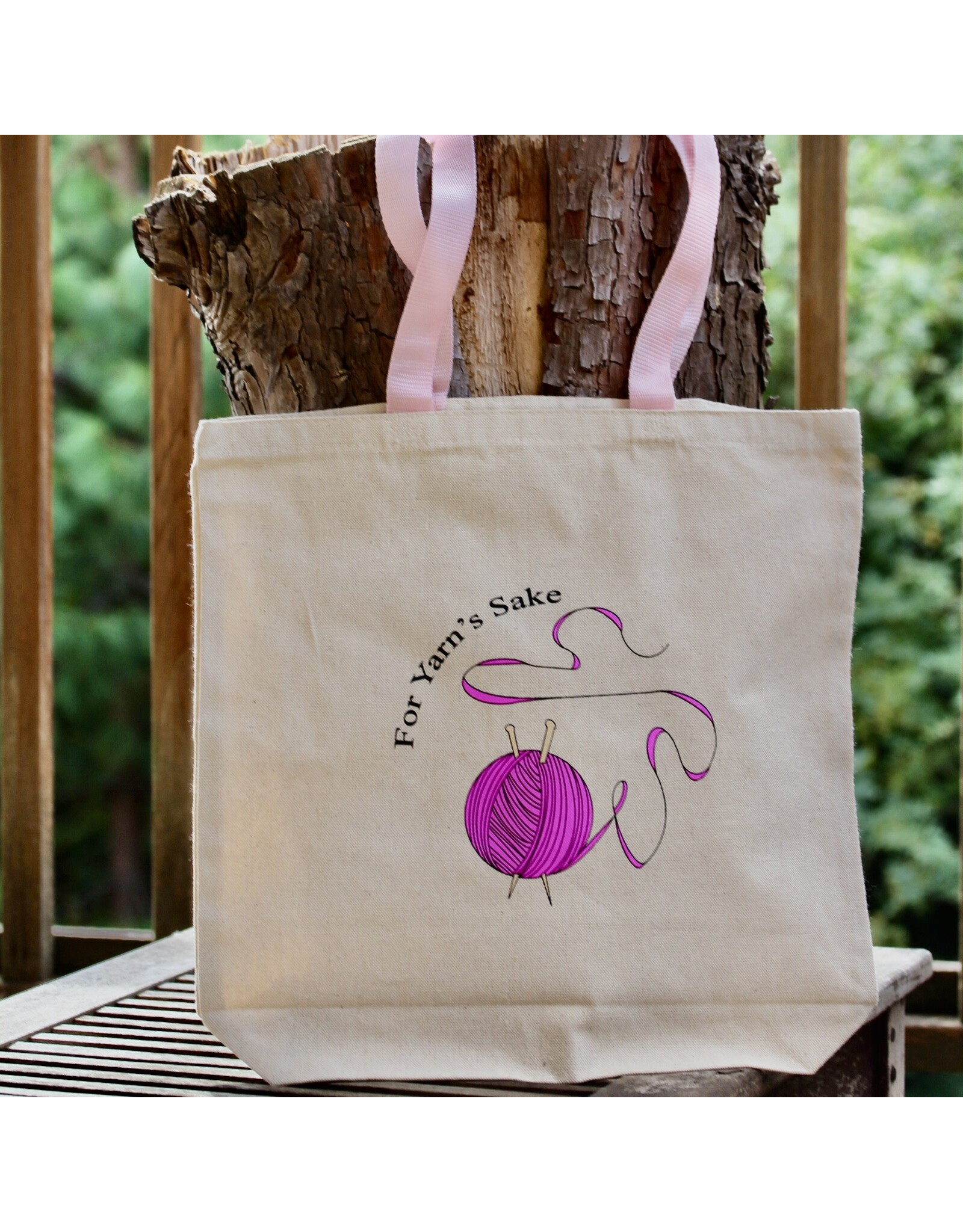 Never Kenough Yarn Canvas Tote